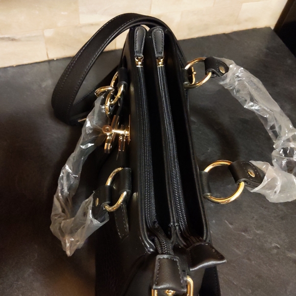 JOSE HESS BEL AIR BLACK HANDBAG - Picture 4 of 8